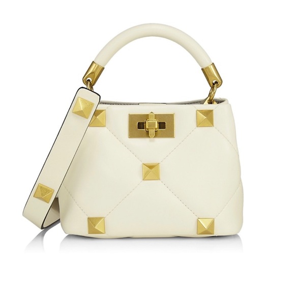 Valentino Garavani Roman Stud 520 Top Handle Bag